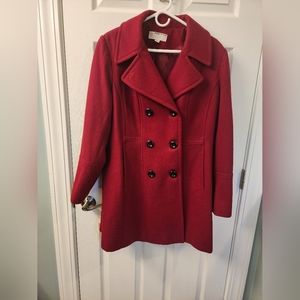 Anne Klein Womans Double Breasted Pea Coat Size XL